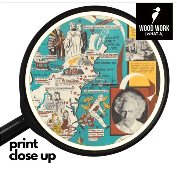 Wooden Puzzles | The Adventures of mark Twain Wooden Puzzle 300 cs. 15.7x23.6 in - Picture 5 of 8